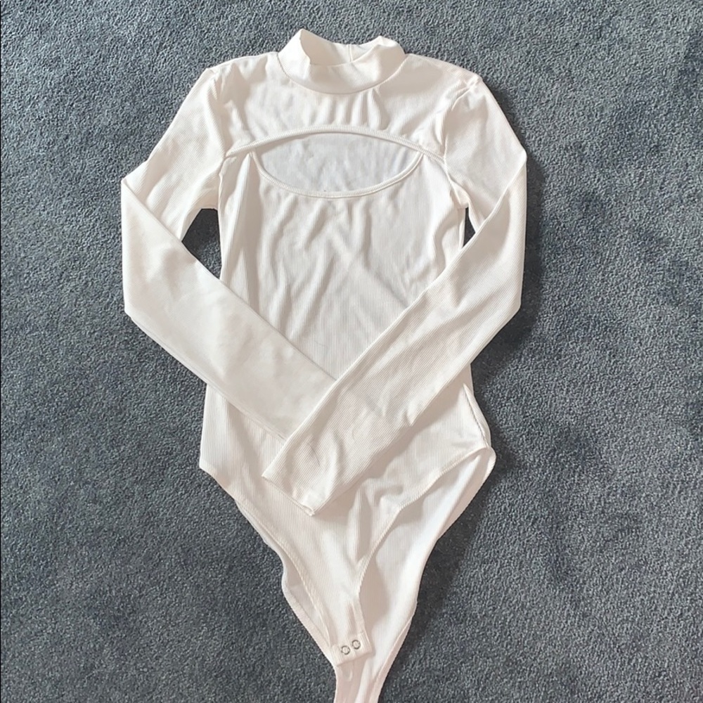 Forever 21 White Bodysuit